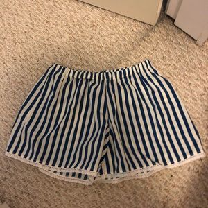 Striped shorts